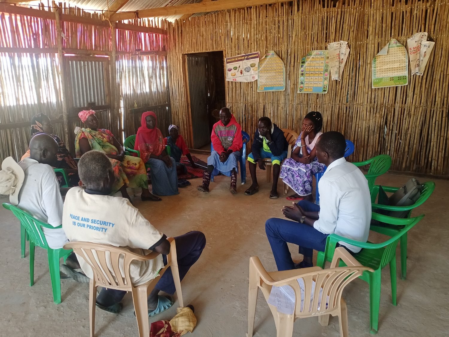 Community peace and reconciliation dialogue